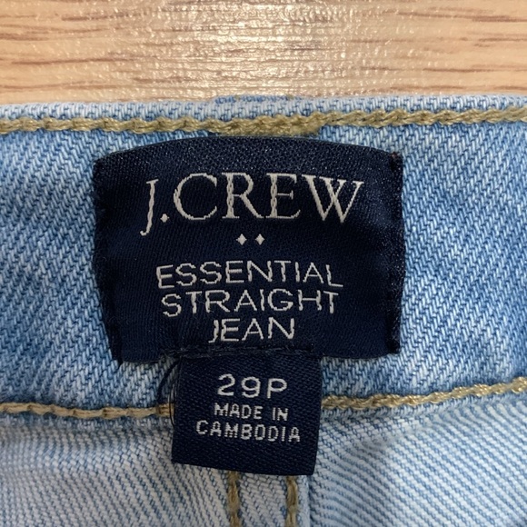 J crew essential straight jeans - Picture 3 of 3